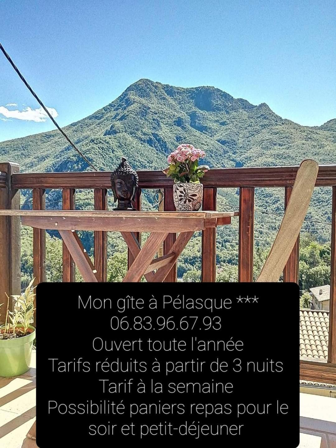 Mon Gite A Pelasque Lantosque Exteriör bild